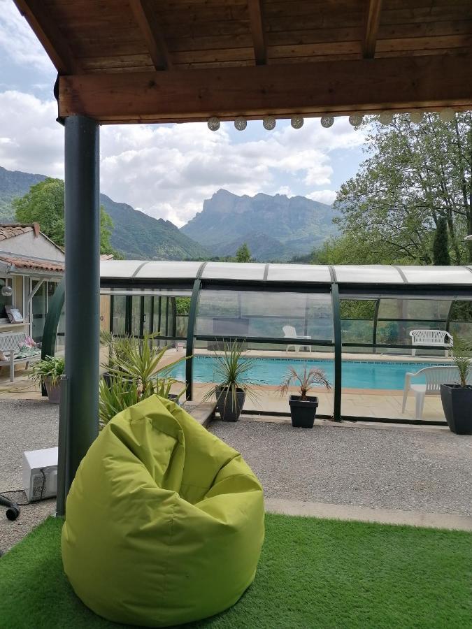 Chambre Familiale "Le Pecher" Saillans  ภายนอก รูปภาพ