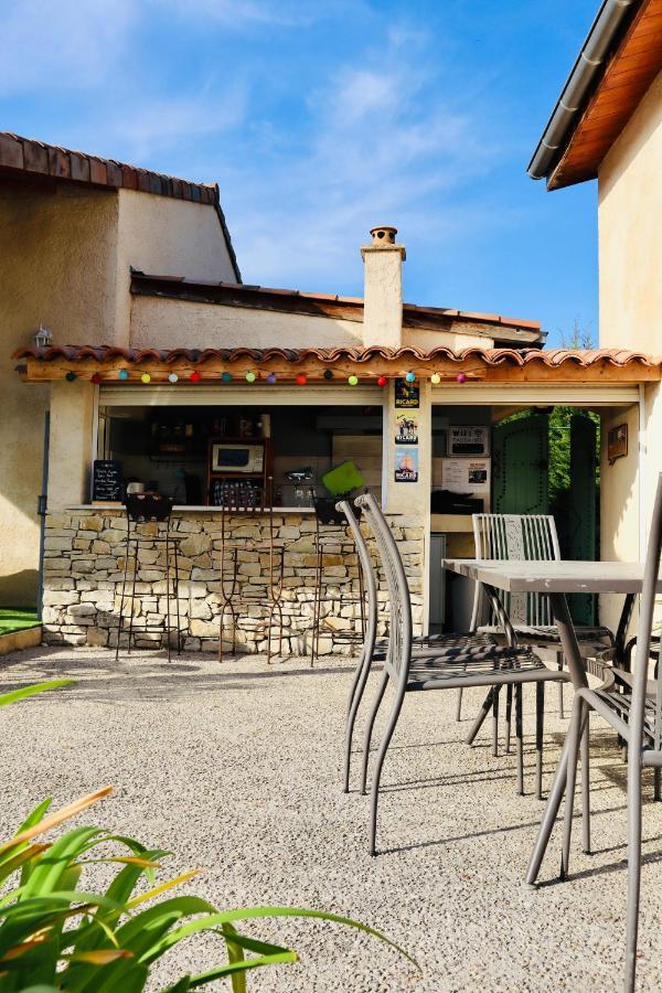 Chambre Familiale "Le Pecher" Saillans  ภายนอก รูปภาพ