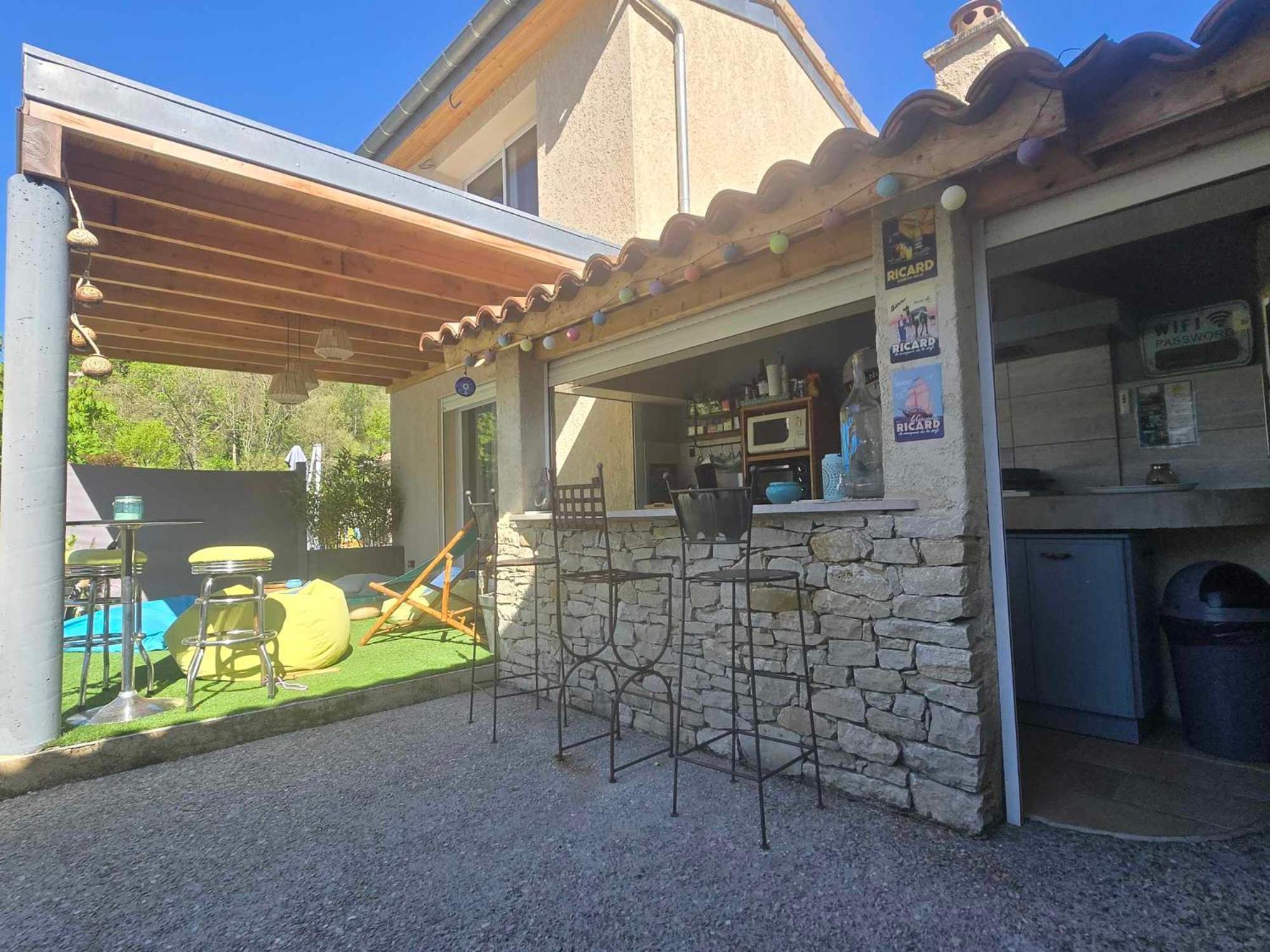 Chambre Familiale "Le Pecher" Saillans  ภายนอก รูปภาพ
